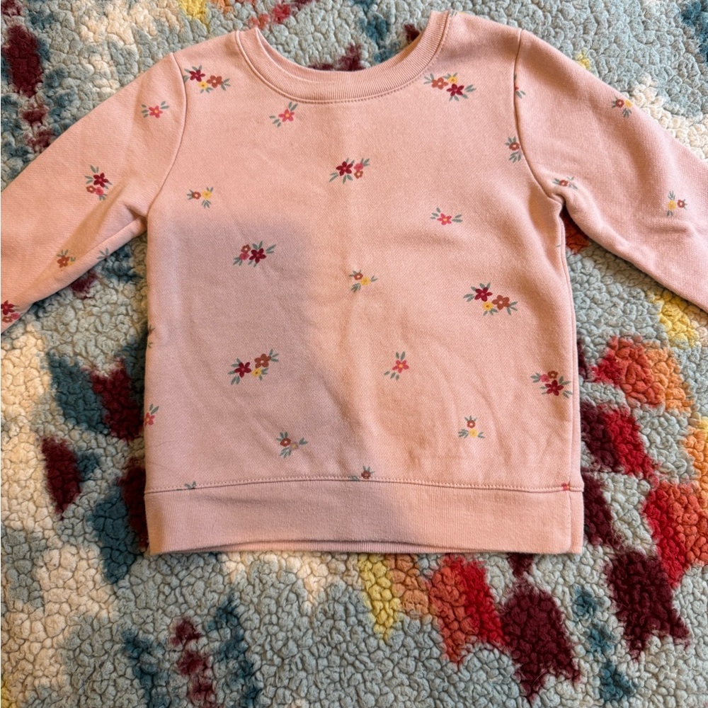 Garanimals Pink Floral Kids Sweatshirt